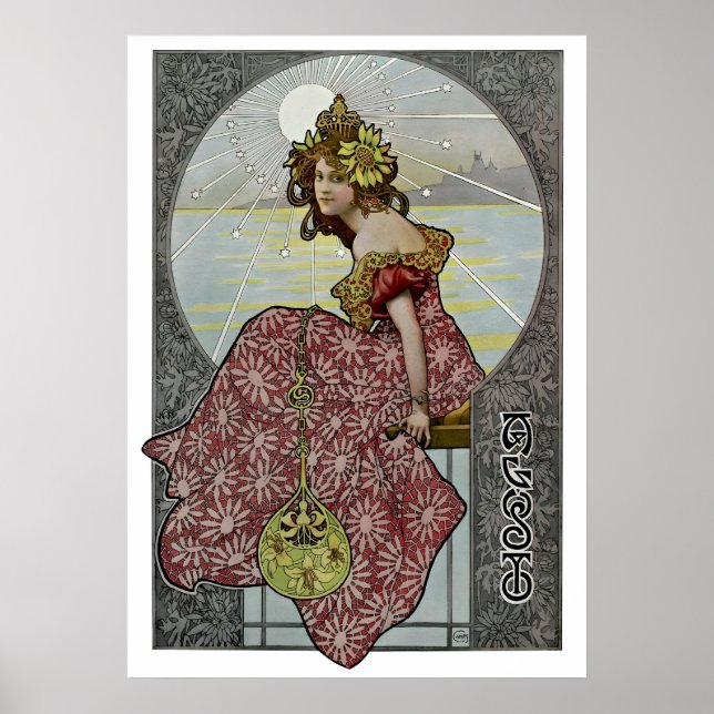 Poster Allegory of March by Gaspar Camps (Frente)