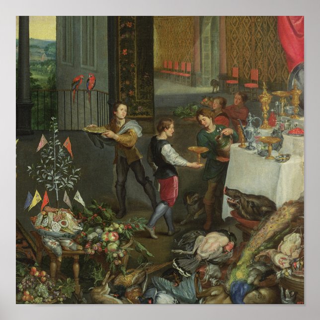 Poster Allegory of Taste (Frente)