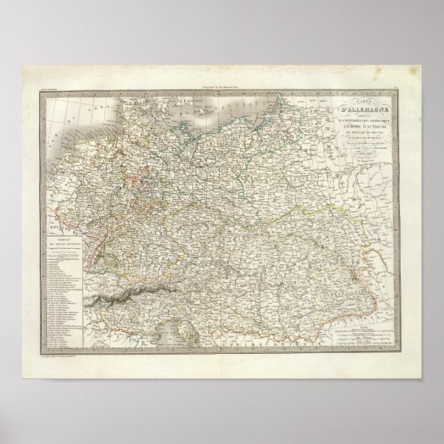 Poster Allemagne - Alemanha (Frente)