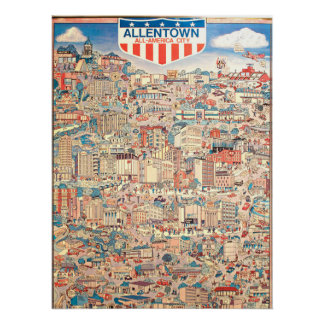 Pôster Allentown Cidade All-Americana 1976