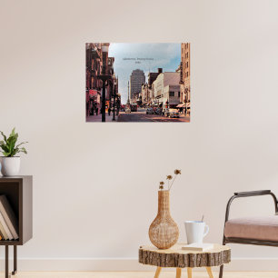 Poster Allentown, Pensilvânia, 1950