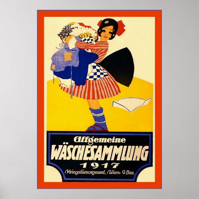 Pôster Allgemeine Wäschesammlung (Frente)