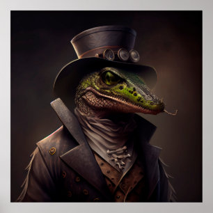 Poster alligator