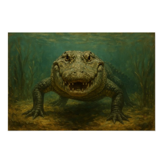Pôster Alligator Poster (Frente)