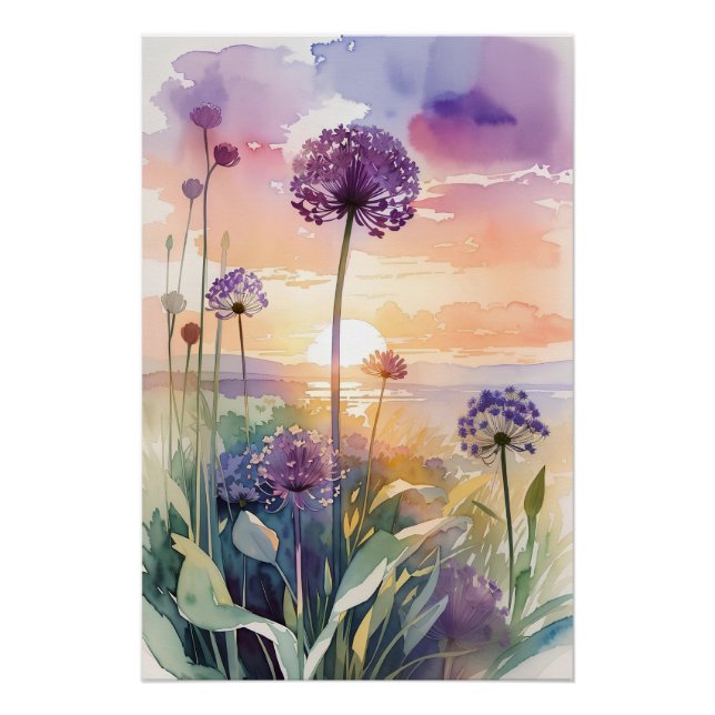 Pôster Allium (Frente)