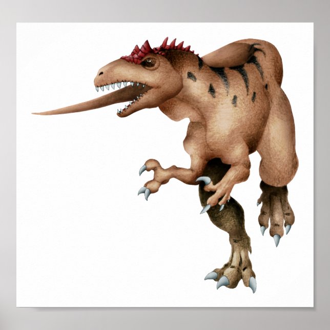 Poster Allosauro (Frente)