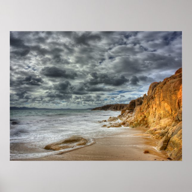 Pôster Allports Beach | Flinders Island, Tasmânia (Frente)