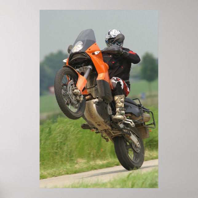 Poster Allroad Wheelie (Frente)