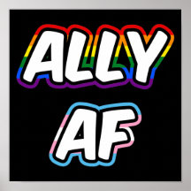 Ally AF II - Orgulho de Fila Trans com Sinalizador