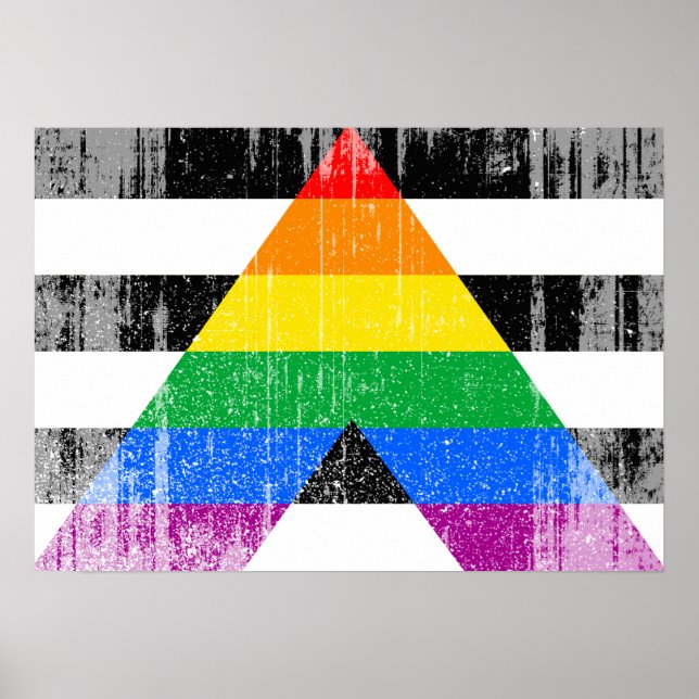 Poster ALLY FLAG DISTRESSED -.png (Frente)