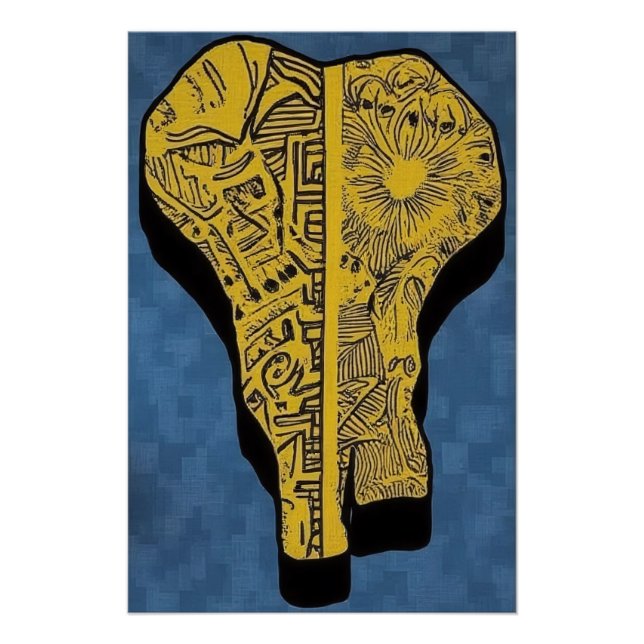 Pôster Alma da África (Frente)