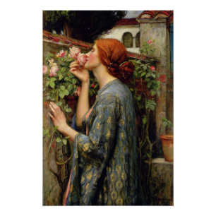 Pôster Alma da Rosa por John William Waterhouse