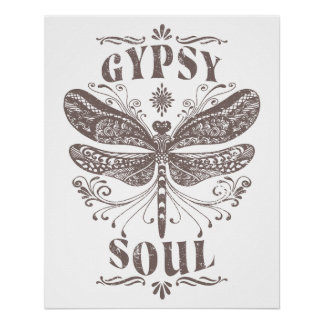 Pôster Alma Gypsy - Dragonfly Boêmia