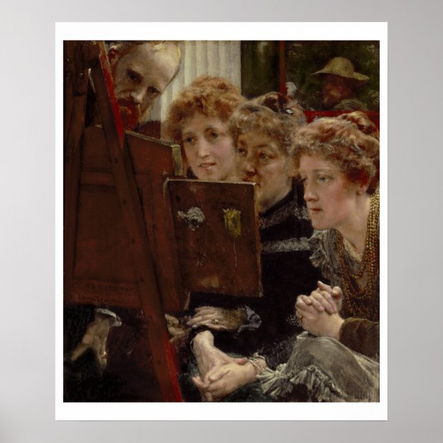 Pôster Alma-Tadema | A Family Group, 1896 (Frente)