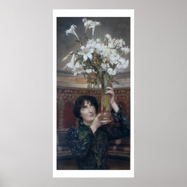 Pôster Alma-Tadema | Bandeira da Trégua, 1900 (Frente)