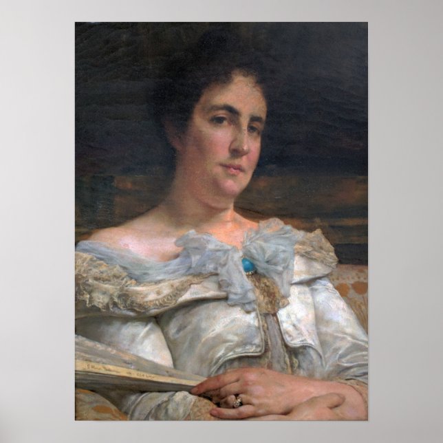 Poster Alma-Tadema - Barbara Allison Armor (Frente)