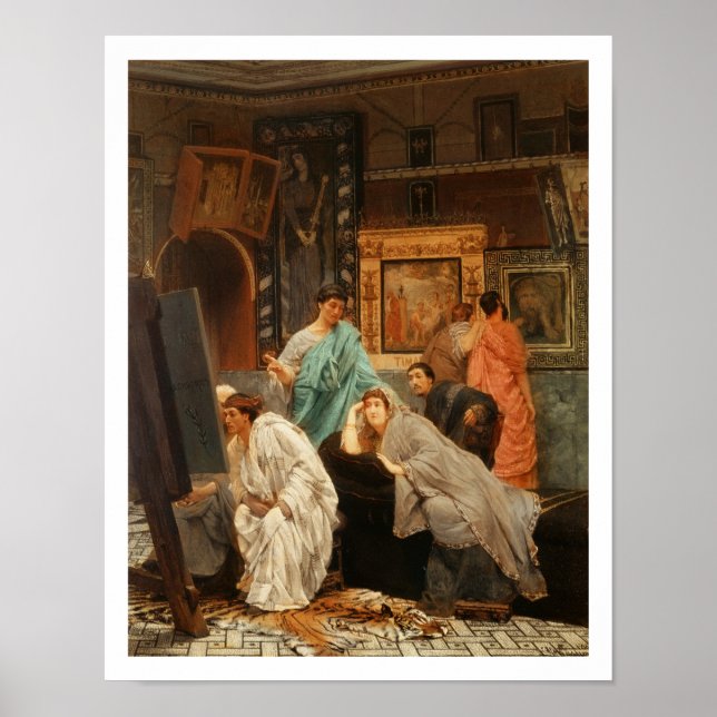 Poster Alma-Tadema | Coletor no momento de Augusto (Frente)