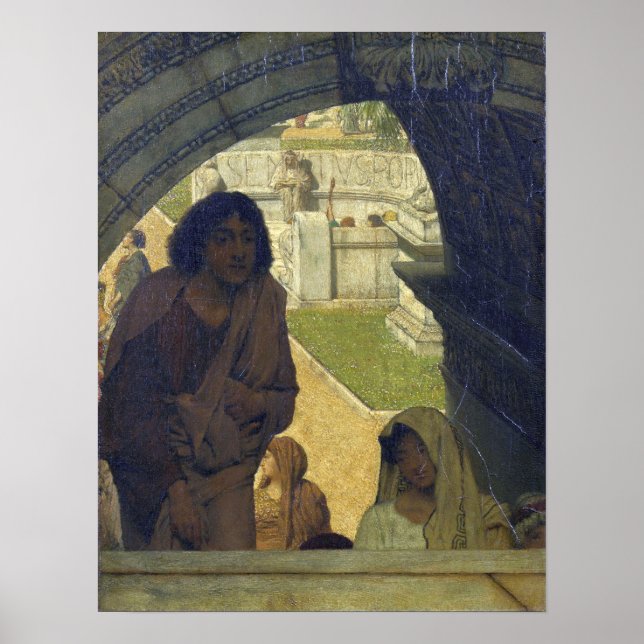 Poster Alma-Tadema - Londres Sob Um Arco Romano (Frente)