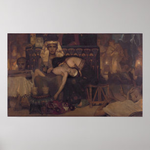 Poster Alma-Tadema - Morte do Primogênito do Faraó