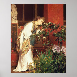 Pôster Alma-Tadema no Peristylum, 1866