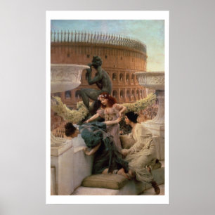 Pôster Alma-Tadema o coliseu, 1896