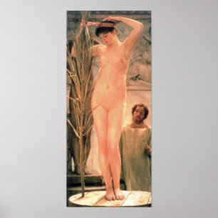 Pôster Alma-Tadema - o modelo de um escultor