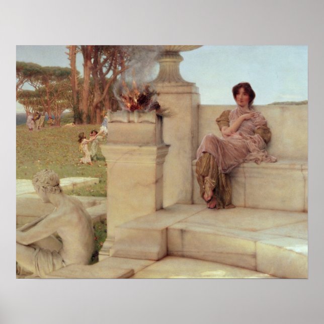 Pôster Alma-Tadema | The Voice of Spring, 1908 (Frente)