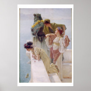 Pôster Alma-Tadema um Coign de vantajoso, 1895