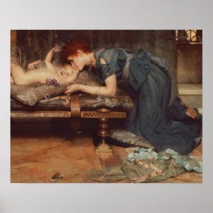 Poster Alma-Tadema Um Paraíso Terrestre, 1891