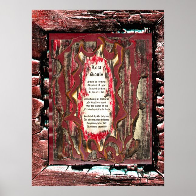 Pôster Almas Perdidas (Frente)