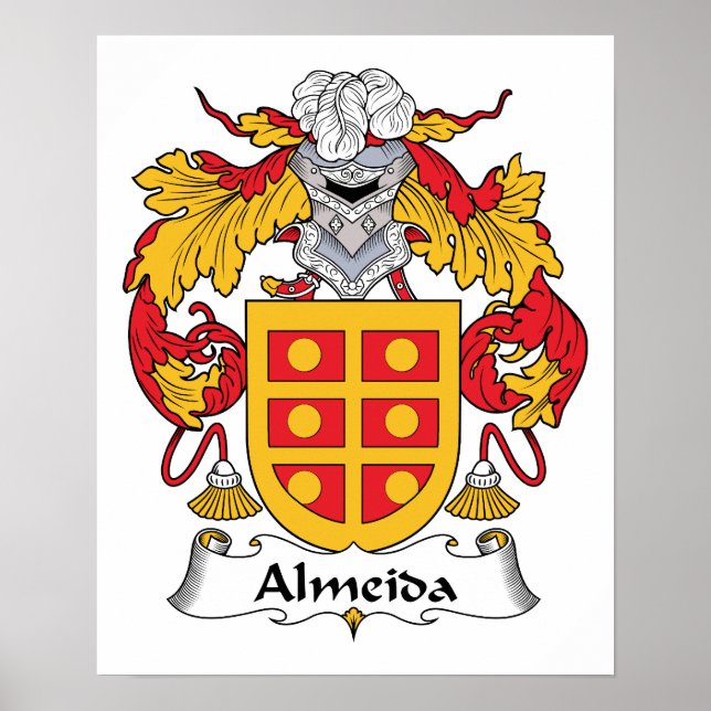 Poster Almeida Family Crest (Frente)