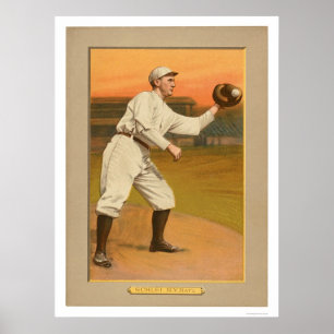 Poster Almirante Schlei Giants Basebol 1911