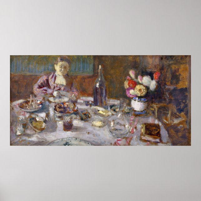 Pôster Almoço (Frente)