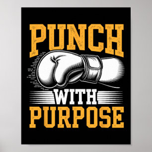 Poster Almoço Com Força Esportiva De Esportes De Boxer Pa
