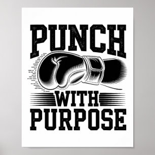 Poster Almoço Com Força Esportiva De Esportes De Boxer Pa