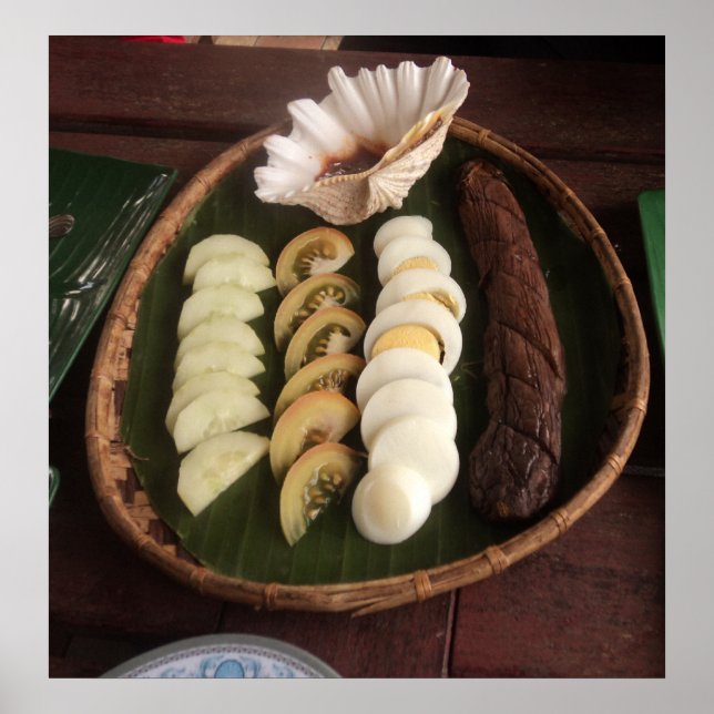 Poster almoço exótico (Frente)