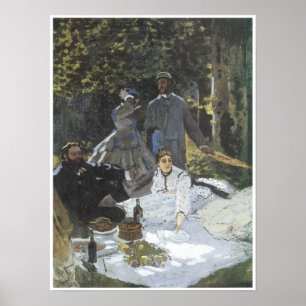 Pôster Almoço na grama, 1865