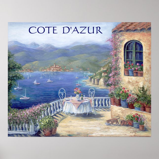 Poster Almoço No Terrace (Frente)