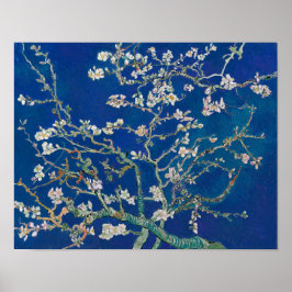 Poster Almond Bloom (Indigo) | Van Gogh |