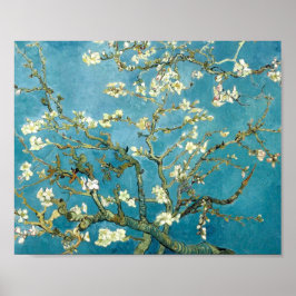 Poster Almond blossom (1890) Vincent Van Gogh Floral art