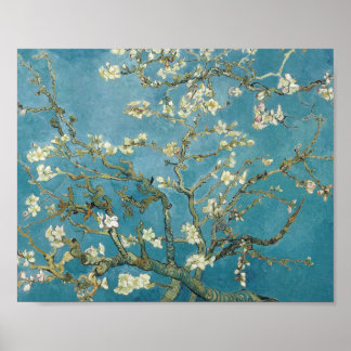 Poster Almond Blossom por Vincent Van Gogh