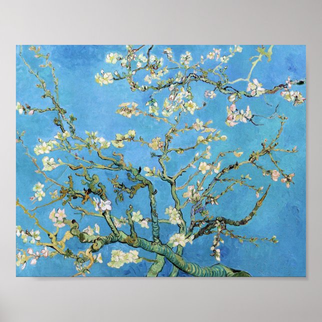 Poster Almond Blossom Vincent Van Gogh (Frente)
