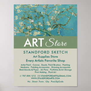 Poster Almond Blossoms De Van Gogh, Loja De Artigos De Ar