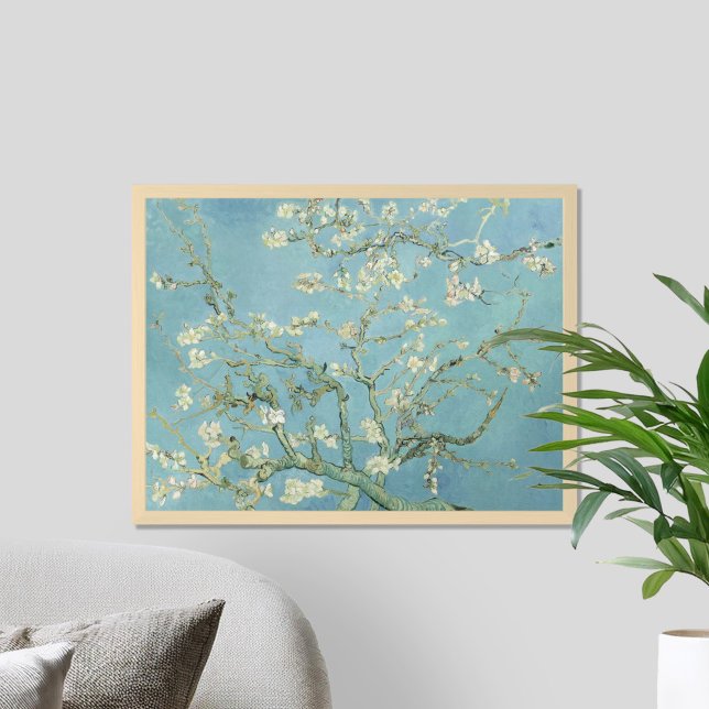 Poster Almond Blossoms Vincent van Gogh (Criador carregado)