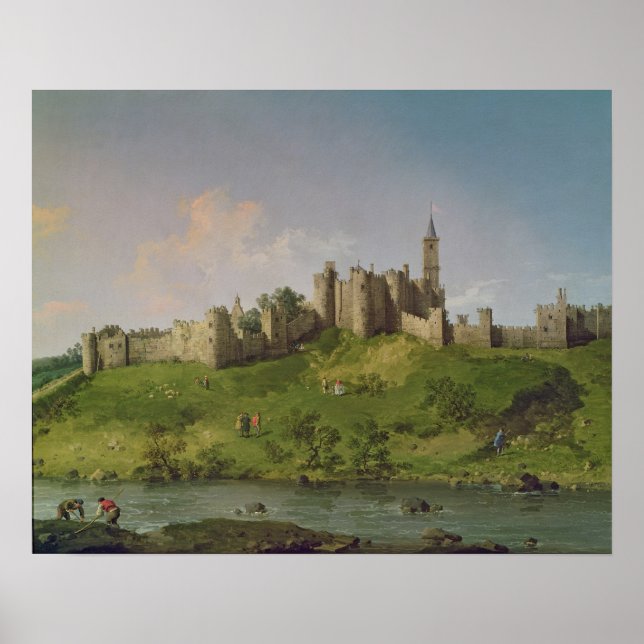 Poster Alnwick Castle (Frente)