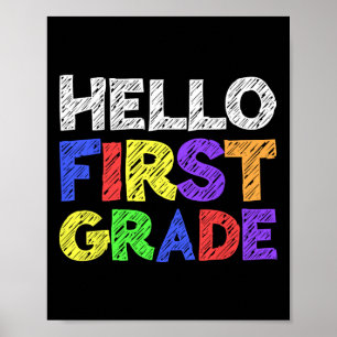 Poster Alô, 1º Grau De ruas, Volta À Escola 1