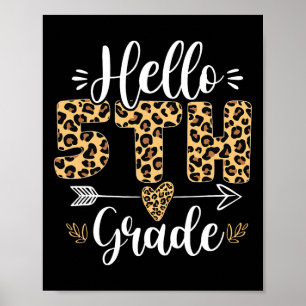 Poster Alô, 5 Quinto Professor Leopard De Volta A Scho