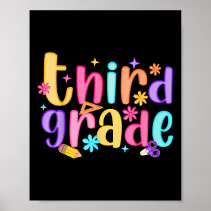 Poster Alô, Professora Do 3º Ano Meninas Crianças De Papo