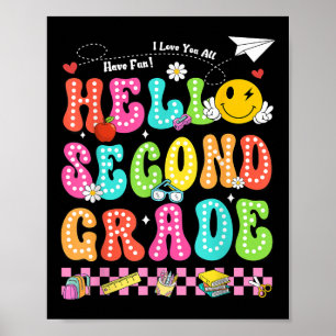 Poster Alô, Sorriso De Segundo Ano De Volta Ao Ensino Esc