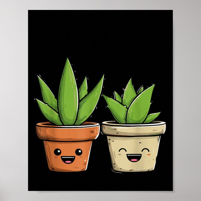 Poster Aloe There Funny Succulent Plant Lover  (Frente)